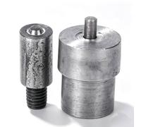 Matrices de boucle à œillet, presse manuelle, perforatrice à œillets, matrice de poinçonnage pour presse manuelle, machine à œillets, outil de perforation de trous d'œillets (5.0mm)