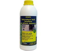 Matt Chem Saturateur Teck Incolore En Phase Aqueuse Stopo 1l