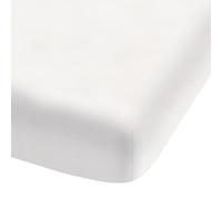 MATT & ROSE Drap Housse 1 Personne Douce Nuit 90x190/200 cm | 100% Coton | Oeko-TEX | Blanc