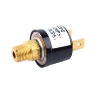 Matybobe Valve de Pressostat de Compresseur D'air 90-120 PSI 1/8-27NPT | Remplacement de Commande Pneumatique pour Suspension Automatique, Tracteur et Pompe à Air, Construction en Métal Durable,
