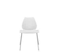 Maui Chaise sans Accoudoirs Kartell zinc blanc - 8034105782372