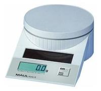 MAUL Pèse-lettre MAULtronic S 2 kg solaire lisibilité 0,5 g blanc