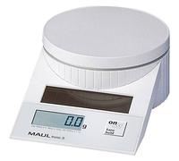 MAUL Pèse-lettre MAULtronic S 5 kg solaire blanc
