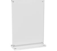 Maul 1948005 MAULvision Présentoir de table forme de T Utilisation pour format de papier: DIN A6 transparent 1 pc(s)