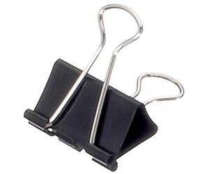 MAUL 2153290 Pack de 12 Pinces MAULys 32 mm (Noir)