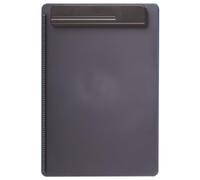 Maul - porte-blocs og, en plastique, format a4, noir pince sur le côté gauche, porte-stylo intégré, écartement: environ 8 mm, ép Noir G