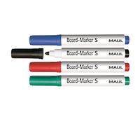 MAUL Marqueur pour tableau, assorti, blister de 4, taille: S G