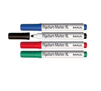 MAUL 6383799 Lot de 4 marqueur Permanent Assortis