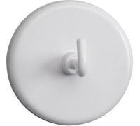 Maul Aimant (Ø x H) 47 mm x 36 mm rond, avec crochets blanc 5 pc(s) 6159002