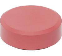 Aimant MAULpro recyclé, rond, 20 pièces, 0,6 kg, plastique ferrite incassable, laqué, Ø 2,9 x 1,1 cm, rouge