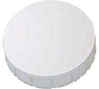 MAUL Aimant MAULsolid – Ø 24 x H 8 mm, rond blanc, pouvoir adhésif 0,6 kg – 10 pièces (6162402)