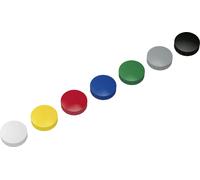 Maul Aimant MAULsolid (Ø x H) 38 mm x 15.5 mm rond jaune, rouge, bleu, blanc, vert, gris, noir 10 pc(s) 6163999