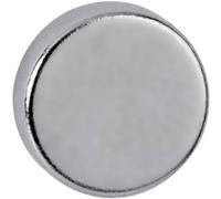 Aimant néodyme, diamètre: 10 x (H)3 mm, nickel
