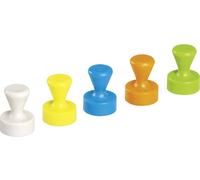 Maul Aimant Néodyme (Ø x H) 12 mm x 16 mm cône blanc, jaune, bleu, vert, orange 10 pc(s) 6168599