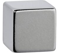 Maul Aimant Néodyme JAKOB MAUL - MAUL 6169496, Tafelmagnet, Nickel, Neodym, 20 mm, 20 mm, 20 mm (l x H x P) 20 x 20 x 20 mm cube argent 1 pc(s) 6169496