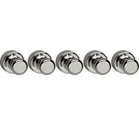MAUL Aimant néodyme cône Ø12 x H16 mm argent 5 pièces