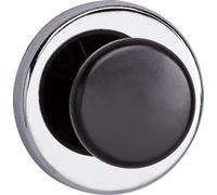 Maul Aimant puissant (Ø x H) 67 mm x 33 mm rond, avec argent, noir 1 pc(s) 6155096
