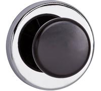 Maul Aimant puissant (Ø x H) 67 mm x 33 mm rond, avec argent, noir 1 pc(s) 6155096