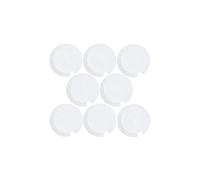 Maul Blister De 8 Aimants Ronds Maulpro 15 Mm Puiss. 0,17 Kg Blanc