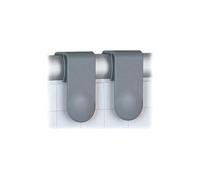 MAUL Bac à stylos acrylique transparent antidérapant | bureau ordonné, visibilité immédiate, format plat discret, base stable, accès rapide aux accessoires
