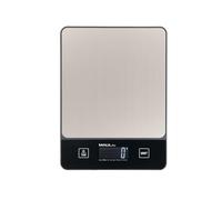 MAUL Pèse‑lettre MAULlibra 1657090 – 5 kg, lisibilité 1 g, écran LCD, noir/argent