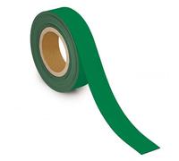 MAUL Bande de Marquage 40 mm x 1 mm, Bande Inscriptible avec Dos Magnétique, Utilisable dans le Bureau, l'Atelier, l'entrepôt et la Cuisine, Découpable Individuellement, Longueur 10 m, Vert