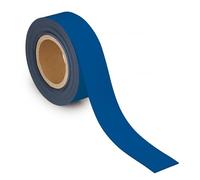 MAUL Bande de Marquage 50 mm x 1 mm, Bande Inscriptible avec Dos Magnétique, Utilisable dans le Bureau, l'Atelier, l'entrepôt et la Cuisine, Découpable Individuellement, Longueur 10 m, Bleu