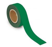 MAUL Bande de Marquage 50 mm x 1 mm, Bande Inscriptible avec Dos Magnétique, Utilisable dans le Bureau, l'Atelier, l'entrepôt et la Cuisine, Découpable Individuellement, Longueur 10 m, Vert