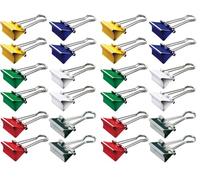 MAUL Boite de 12 Pinces double clip 19 mm Assorti (Lot de 2)