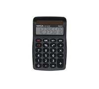 MAUL Calculatrice de bureau ECO MJ 455 - Solaire écran 8 chiffres - Noir 71 x 112 x 20 mm