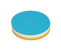 MAUL Cartes d'Animation Rondes 135 mm (120 Pièces), Cartes en Papier en Forme de Cercle, Idéales Comme Aide pour les Présentations et les Ateliers, Utilisables sur les deux Faces, Couleur