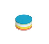MAUL Cartes d'Animation Rondes 95 mm (250 Pièces), Cartes en Papier en Forme de Cercle, Idéales Comme Aide pour les Présentations et les Ateliers, Utilisables sur les deux Faces, Couleur