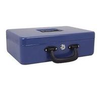 MAUL Caissette à monnaie – insert de comptage, rembourrage en mousse, 24,5 x 30 x 9,3 cm – Bleu