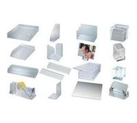 MAUL Distributeur de Trombones en Acrylique, Organiseur de Bureau pour Ranger les Trombones, Aide au Rangement pour le Bureau et l'Atelier, 8, 5 x 7, 7 x 6, 4 cm, Transparent