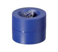 MAUL Distributeur de trombones MAULpro en plastique anti-choc rond Ø73 mm bleu