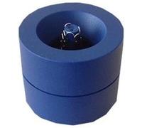 MAUL Distributeur de trombones MAULpro en plastique anti-choc rond Ø73 mm bleu