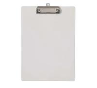 MAUL Dossier A4 MAULflexx, Dossier à Pince au Format A4 pour Documents, Dossier de Conférence Résistant, Porte Bloc avec Pince à Étrier pour Papier Libre, Pince en Métal Robuste, Blanc