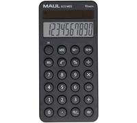 Maul ECO MD 2 Calculatrice de poche noir Ecran: 10 solaire (l x H x P) 72 x 147 x 13 mm