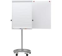 MAUL Flipchart MAULoffice 64 x 77 x 196.5 cm mobile réglable en hauteur argenté