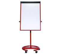 MAUL Flipchart MAULoffice 64 x 77 x 196.5 cm mobile réglable en hauteur rouge