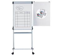 MAUL Flipchart MAULpro 60 x 77 x 200 cm mobile réglable en hauteur argenté