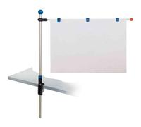 MAUL Porte-plan table pied de serrage 5.7 x 109 x 134 cm gris