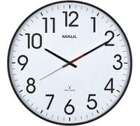 MAUL Horloge murale MAULclimb Ø 47.7 x 5.4 cm radiocommandée plastique 1 x AA (1.5 V) noir