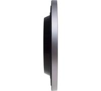MAUL Horloge murale MAULstep Ø 35 x 5 cm radiocommandée plastique 1 x AA (1.5 V) argenté