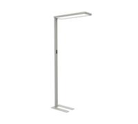 MAUL Lampadaire LED MAULsenja argenté bureau dimmable capteurs