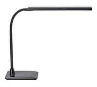 MAUL Lampe de bureau à LED MAULpirro, avec socle, noir Noir G
