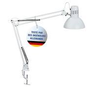 MAUL Spot à pince MAULstudy 8230502 – LED E27 10 W – Blanc