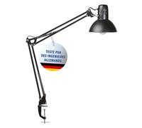 Spot à pince 1x E27 sans ampoule Maul MAULstudy 8230590 noir 1 pc(s)