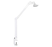 MAUL Lampe LED MAULwork | Lampe de travail professionnelle | LED dimmable | Lampe à pince LED avec 6500 K et 2248 Lm | Luminaire pour le bureau, l'atelier et le laboratoire | Blanc