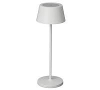 MAUL lampe de table MAULnina | Avec batterie longue durée rechargeable jusqu'à 10 h d'éclairage | Lampe à intensité variable pour bureau, table de chevet et extérieur | Blanc